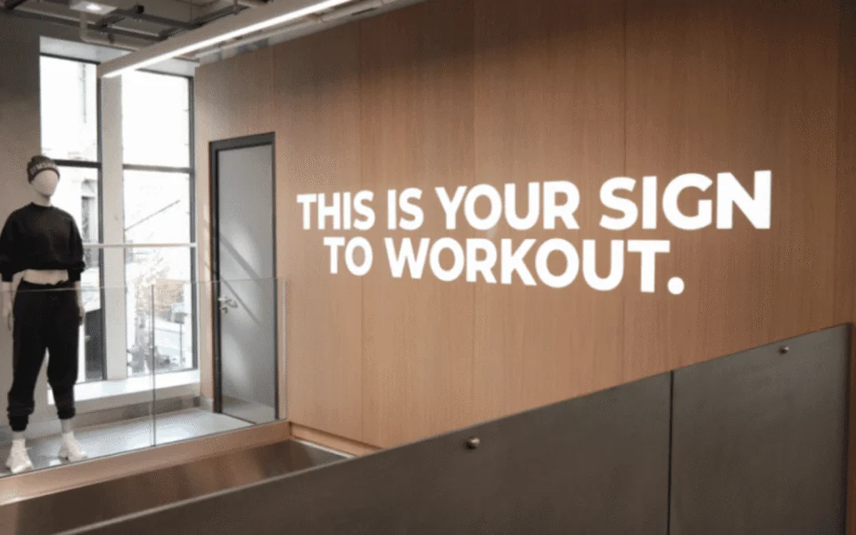 Gymshark flagship store Architon Portfolio Banner Image 5